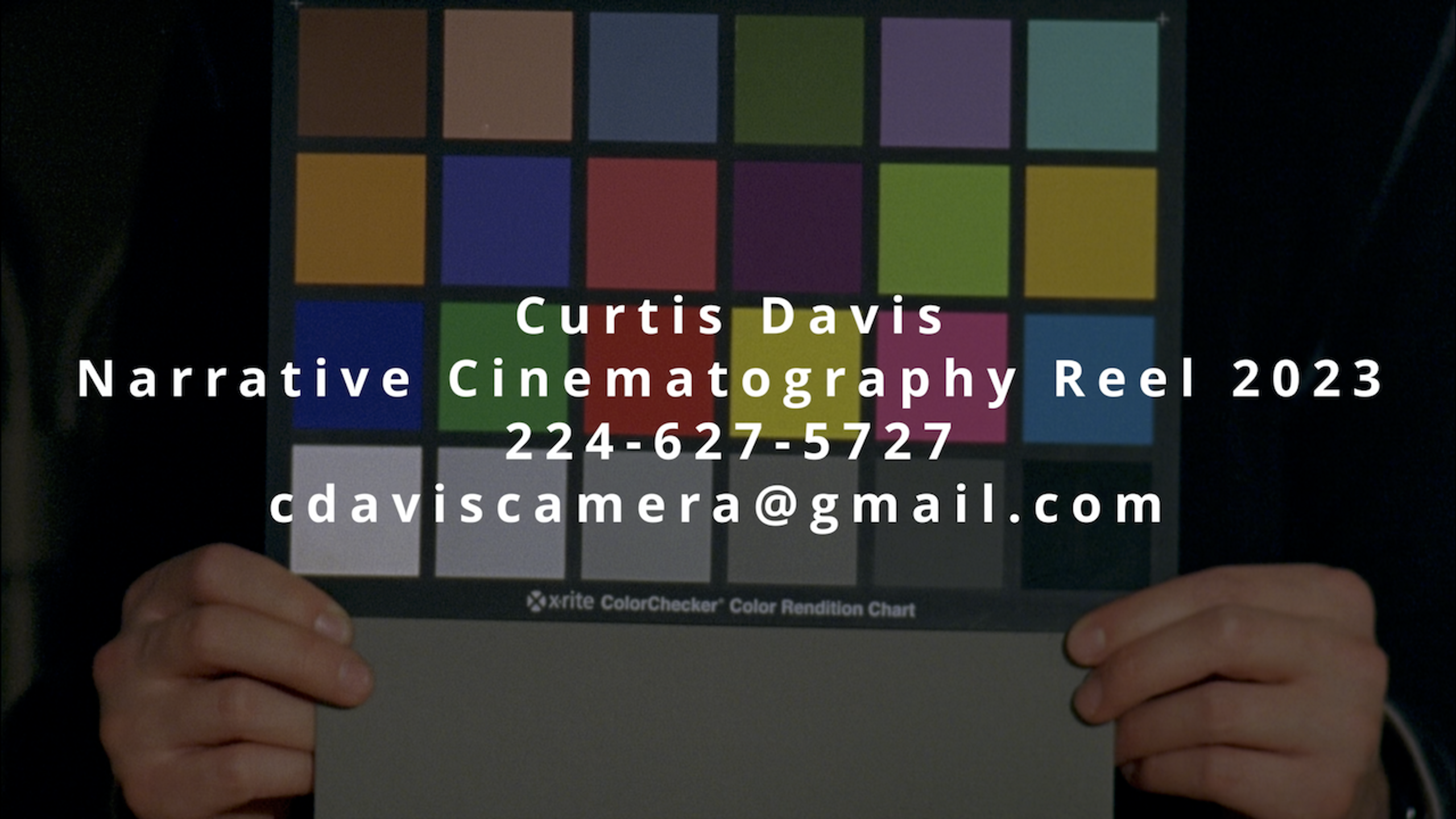 Curtis Davis Narrative Cinematographer Reel 2023